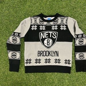 Kids Brooklyn Nets Ugly Sweater